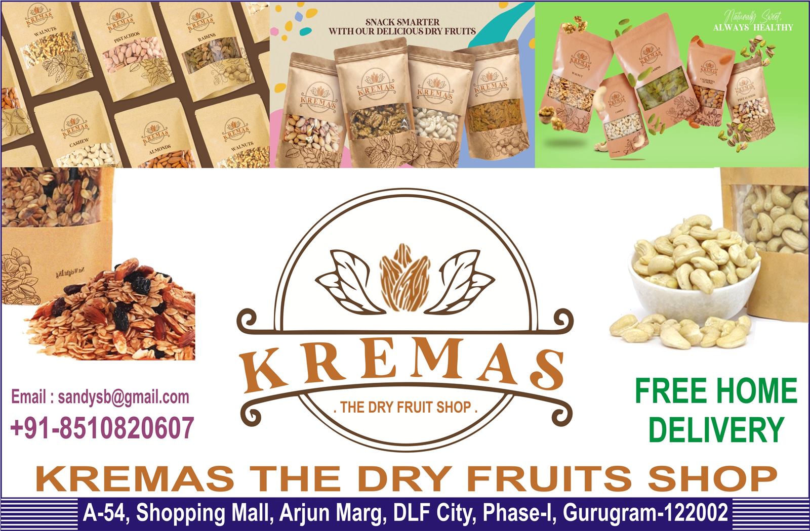 KREMAS THE DRY FRUITS SHOP